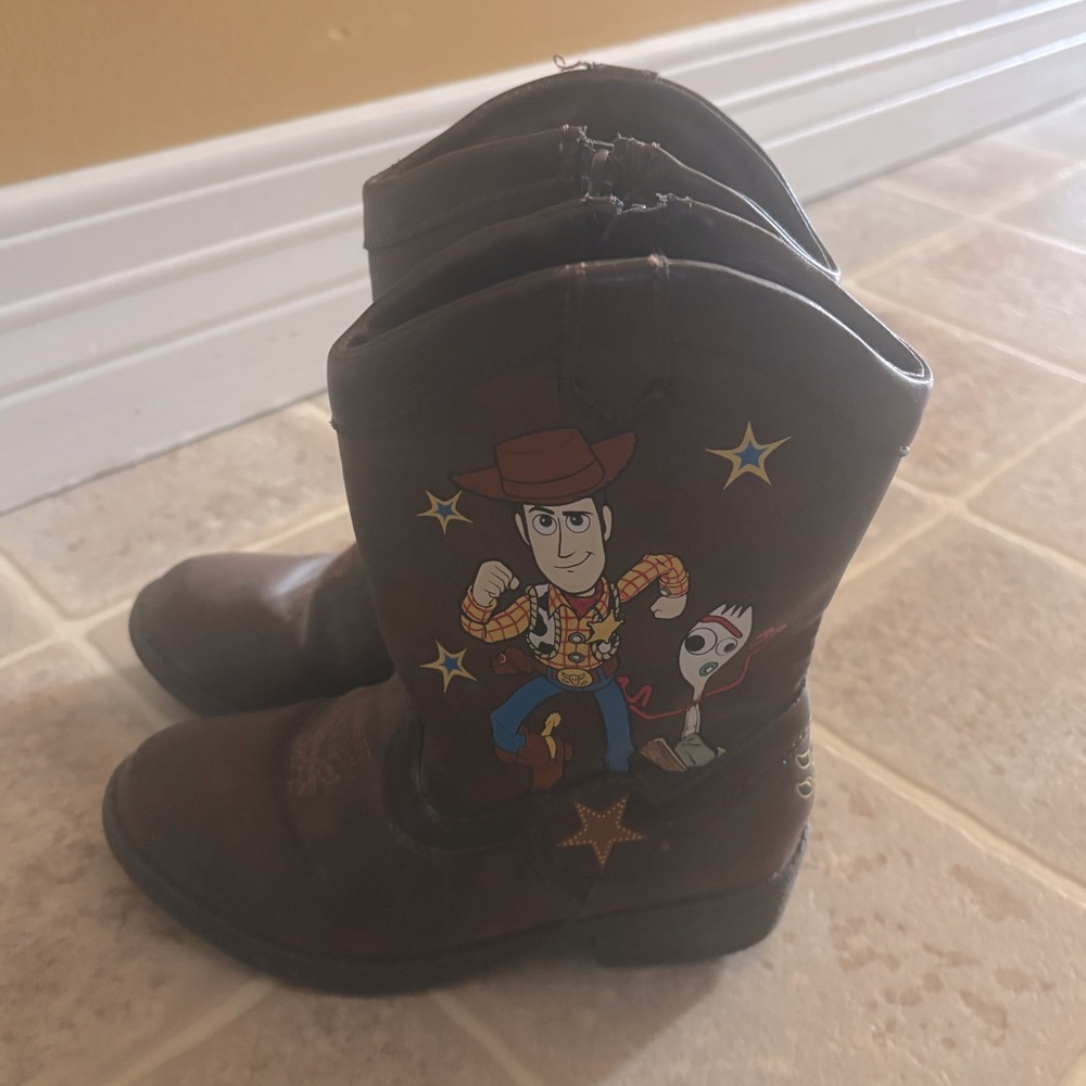 Toddler Boys Toy Story Woody Boots
